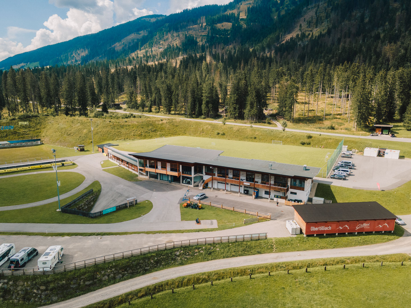 Biathlon, Langlaufzentrum Rollerbahn Obertilliach